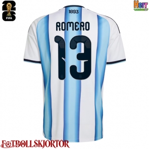 Argentina Cristian Romero #13 Hemmatröja VM 2026 Kortärmad